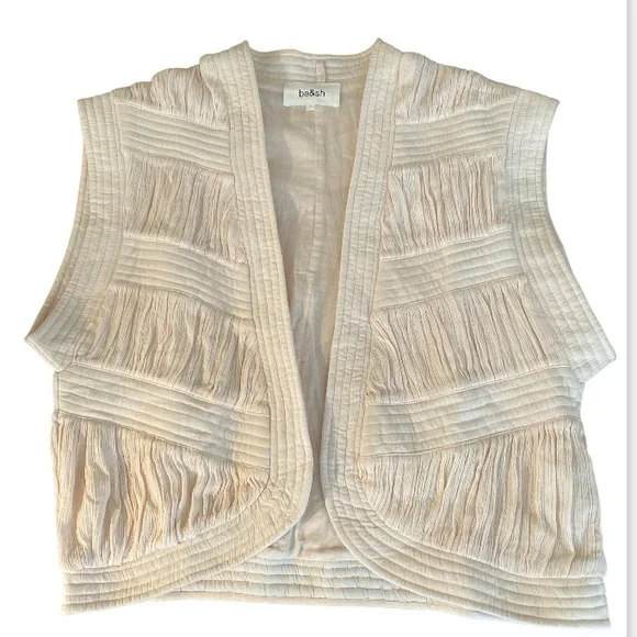Ba&sh Nahia Crepe Jacket/Vest